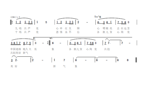 時代旋律與精神的旗幟，最新歌曲黨歌薈萃