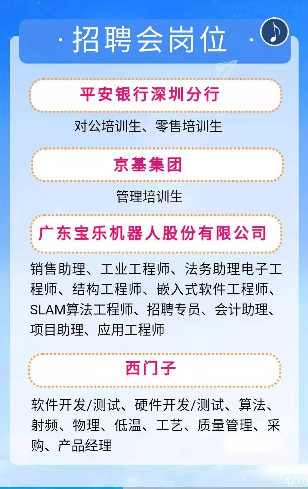 雁田最新招聘